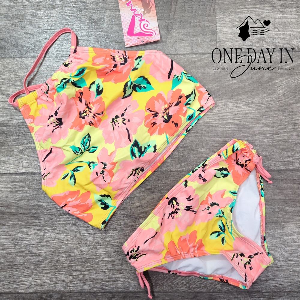 Kanu Surf High Neck Bikini Swimsuit Size 14